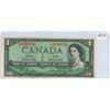 Image 1 : 1954 Canada Replacement $1, Beattie/Rasminsky, *A/A 0200356