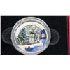 Image 3 : 2014 Canada Fine Silver Proof $20, Venetian Glass Snowman, COA