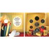 Image 2 : 2006 HO! HO! HO! Commemorative Coin Set, Santa & Sleigh 25¢