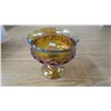 Image 2 : Carnival glass dish & Candy Dish