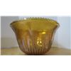 Image 3 : Carnival glass punch bowl and cups 1960's