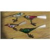 Image 2 : 4 Vintage Glass Birds