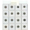 Image 2 : Lot of 16 U.S. Silver Mercury Dimes. Includes 1912, 1916, 1917, 1918, 1919, 1923, 1924, 1928, 1929, 