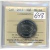 Image 1 : 2011 50 Cents. ICCS certified & graded MS-64.