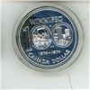 Image 1 : 1974 Winnipeg Centennial Silver Dollar. Specimen. Housed in its original hard plastic holder.