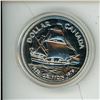 Image 1 : 1979 Griffon Silver Dollar. 300th Anniversary of the first voyage by a commercial ship on the Great 