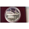 Image 2 : 1991 Frontenac Silver Dollar. 175th Anniversary of the first steamship on the Great Lakes. Proof wit