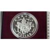 Image 3 : 1994 RCMP Northern Dog Team Patrol Silver Dollar. Proof with Ultra Heavy Cameo. Housed in its origin