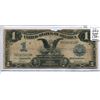 Image 1 : U.S. 1899 $1 Silver Certificate. Good for One Silver Dollar. Eagle, Lincoln & Grant. Blue Seal. Good