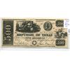 Image 1 : Replica of Republic of Texas 1840 $500. Not a real note.