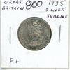 Image 1 : Great Britain. 1935 Silver Shilling. F+.
