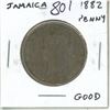 Image 1 : Jamaica. 1882 Penny. Good.