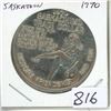 Image 1 : 1970 Saskatoon Saskachimo Trade Dollar. BU.