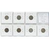 Image 2 : Lot of 7 U.S. World War II Silver Mercury Dimes. Includes 1939, 1940, 1941, 1942, 1943D, 1944D & 194