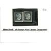 Image 1 : Hitler Head stamps, One Ukrainian Occupation