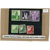 Image 1 : German Nazi era stamps, with Eagle & Swastika symbol