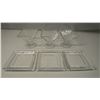 Image 4 : Glass fruit/dessert cups with trays