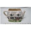 Image 10 : Plastic butter dish, veggie peelers, cookie cutters, perfume tray, Ceramic house teapot etc.