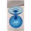 Image 3 : Blue Glass Candy dish