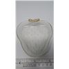 Image 1 : Glass strawberry shaped dish