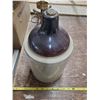 Image 2 : stoneware jug w/ brown top
