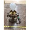 Image 1 : metal lamp w/ figurines