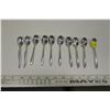 Image 1 : 10pc 1847 Roger Bros. Leilani Demitasse Spoons pre-1929