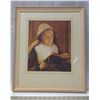 Image 1 : Framed Picture, Nun Reading Bible