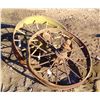 Image 1 : Lot of Steel Wheels, 32" Diameter (2)