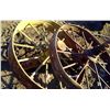 Image 4 : Lot of Steel Wheels, 32" Diameter (2)