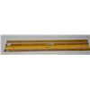 Image 1 : Lot of Vintage Yardstick rulers