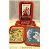 Image 1 : Coke Trays (4) and tin Bottle holder