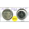 Image 1 : Lot of 1967 $0.50 and $1 Silver coins