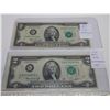 Image 4 : Lot of U.S. $2 bills; Series 1976 sealed B.F. 3G