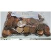 Image 2 : Approx 3lb bag of assorted pennies, from usa & canada - unchecked