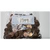 Image 2 : Approx 3lb bag of assorted pennies, from usa & canada - unchecked