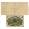 Image 2 : 1923 German 500 Mark bill & German 1 Mark bill