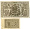 Image 2 : 1910 German 1000 Mark bill & 1937 German 1 Rentenmark bill