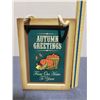 Image 4 : Lot of Wood "Autumn's Greetings" gift boxes