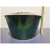 Image 2 : Green Metal Grated Flower Pot?