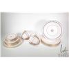 Image 1 : Selection of Foley bone china including eight each of dinner plates, 8" plates, 6" plates, teacups a