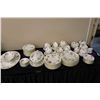 Image 1 : Large selection of Minton "Vermont" bone china dinnerware including twelve each of dinner plates, 9"