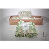 Image 1 : Selection of custom decor including eight rolls of pre pasted smooth removable wall paper, a queen s
