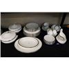 Image 1 : Selection of Wedgwood "Carlyn" bone china dinner ware including settings for ten of dinner plates, 8
