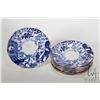 Image 1 : Eight Royal Crown Derby "Mikado" 6 1/4" side plates. Note: Not available for shipping. Local pickup 
