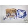 Image 1 : Selection of Royal Crown Derby "Mikado" including a boxed set of six spreader, boxed set six small f