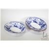 Image 1 : Four Royal Crown Derby "Mikado" oval serving dishes, each 9" X 7 1/2". Note: Not available for shipp