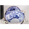 Image 2 : Six Royal Crown Derby "Mikado" large bouillon bowls with drip trays. Note: Not available for shippin