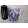 Image 2 : Six Royal Crown Derby "Mikado" shallow dessert bowls and a milk jug 5 1/2". Note: Not available for 