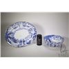 Image 1 : Large Royal Crown Derby "Mikado" 15 1/2" platter and a 9 3/4" center bowl. Note: Not available for s